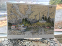 Guard Island Greeting Card (Brenda Schwartz-Yeager)